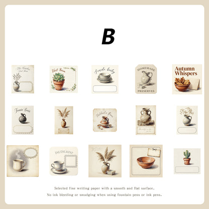 Poems of Old Dreams & Tiny Treasures  Sticker 15pcs