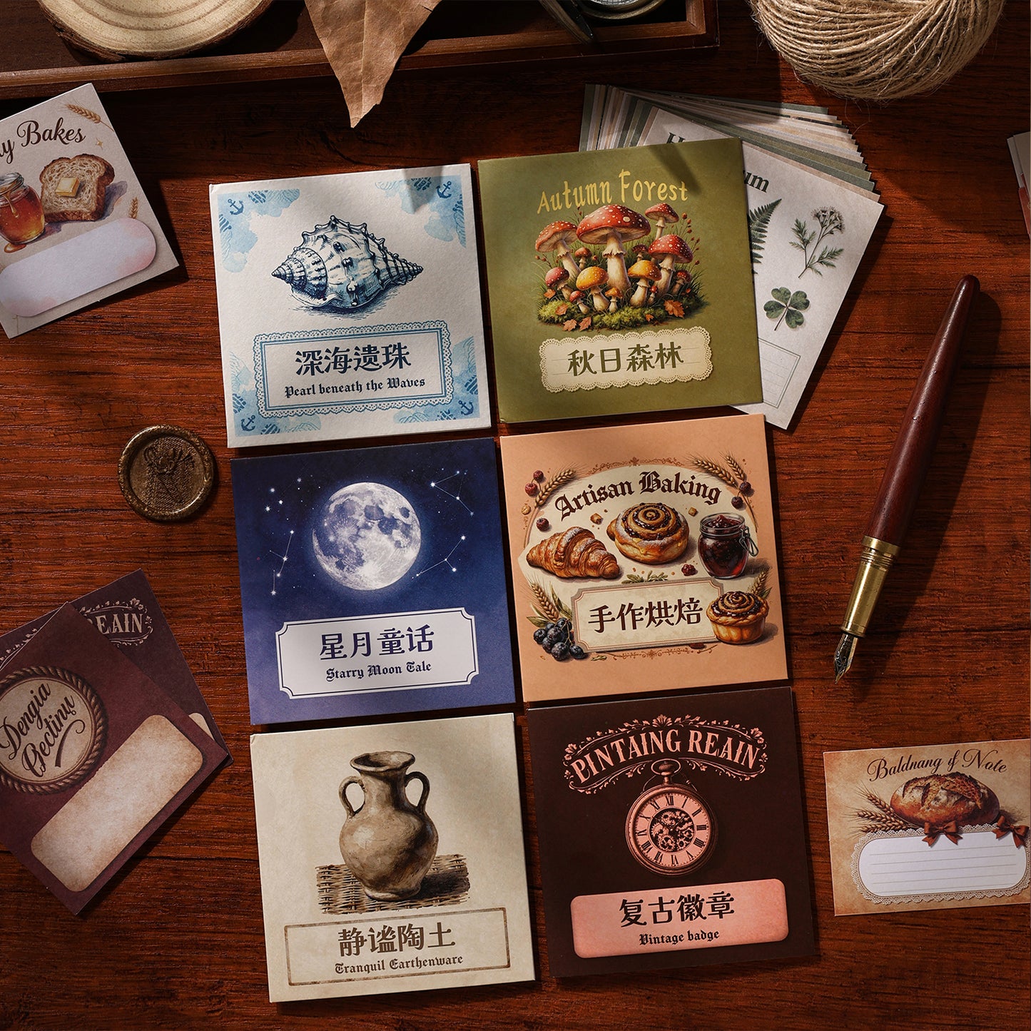 Poems of Old Dreams & Tiny Treasures  Sticker 15pcs