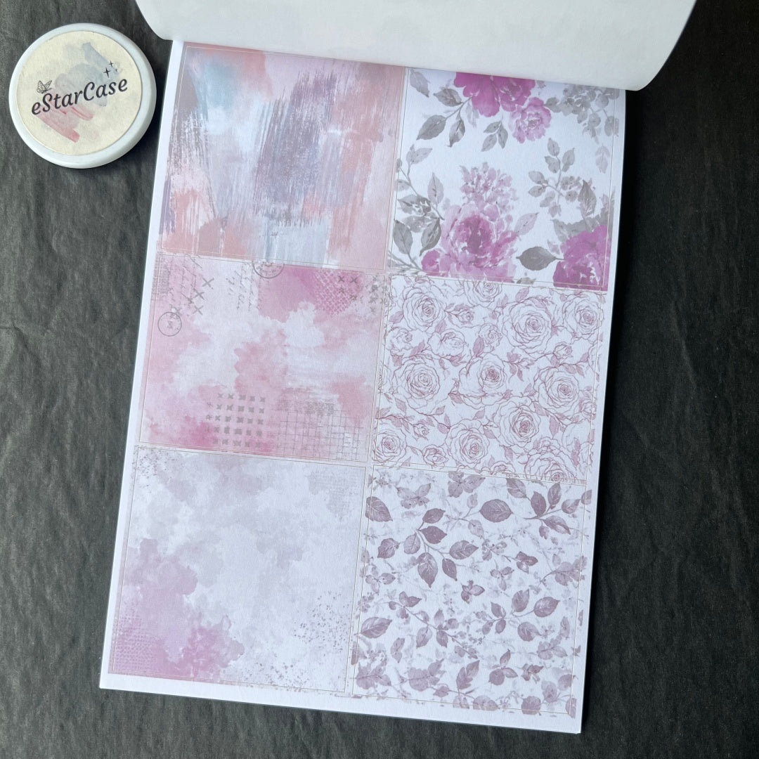 Pop Collage Art Sticker Book