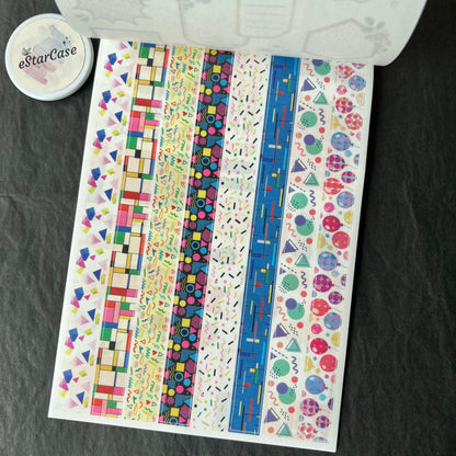 Pop Collage Art Sticker Book