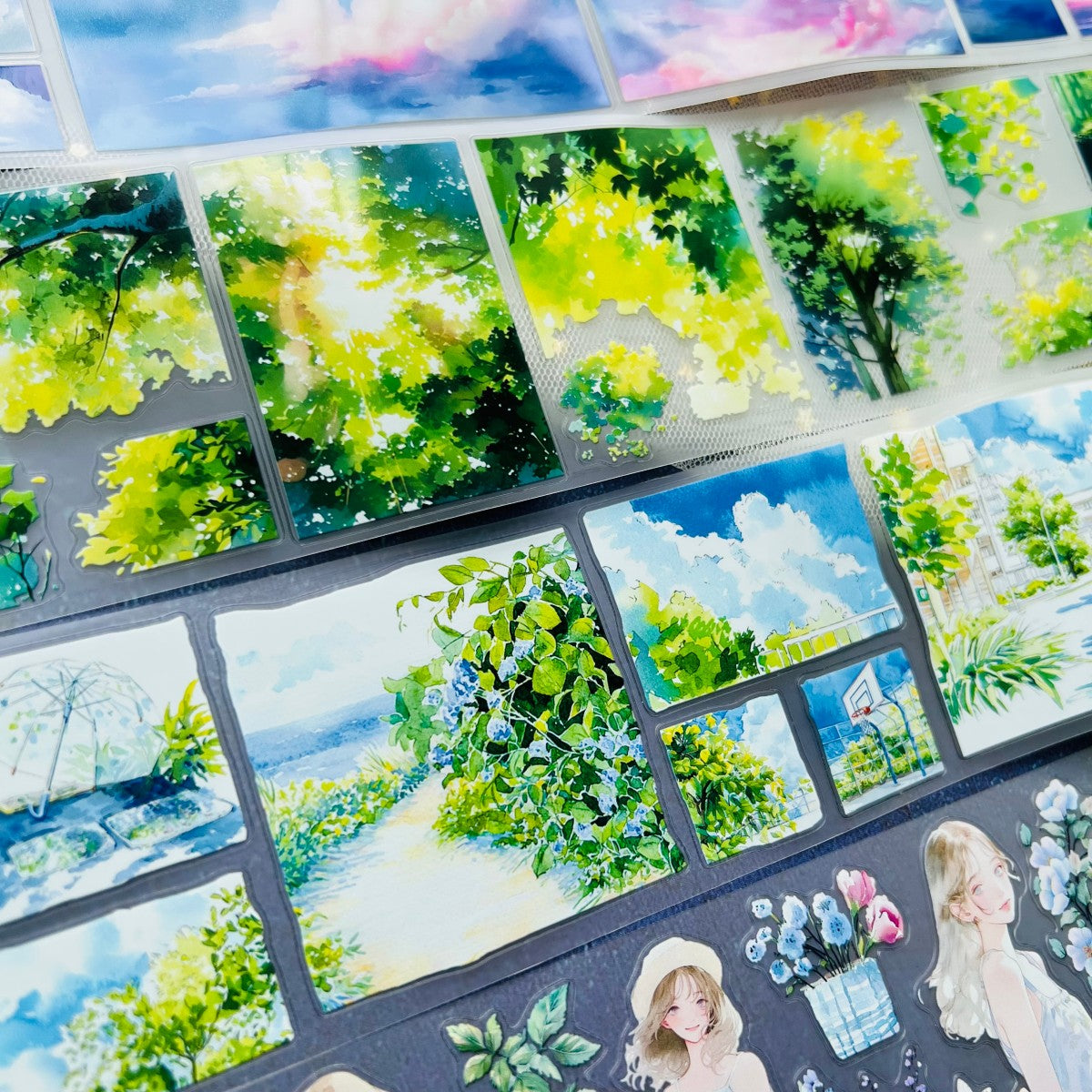 Pre-Cut Bright Afternoon Tape Set