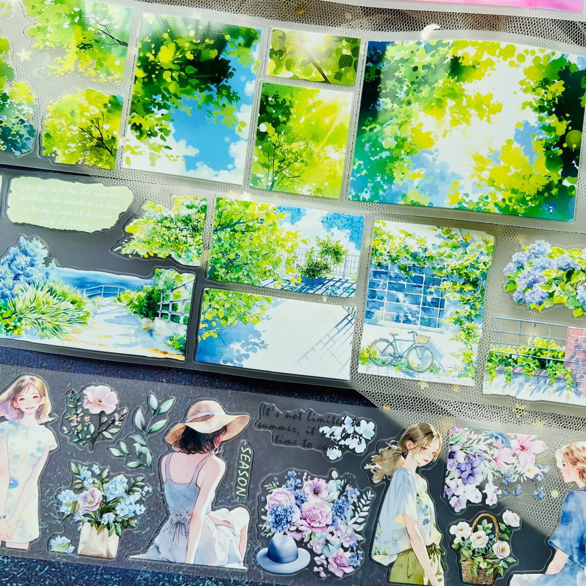 Pre-Cut Bright Afternoon Tape Set