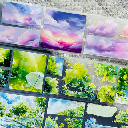 Pre-Cut Bright Afternoon Tape Set