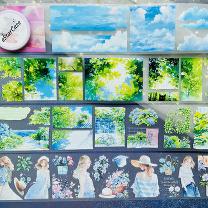 Pre-Cut Bright Afternoon Tape Set