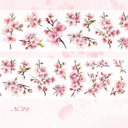 Pre-Cut Cherry Blossom Season Tape