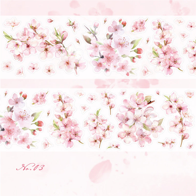 Pre-Cut Cherry Blossom Season Tape