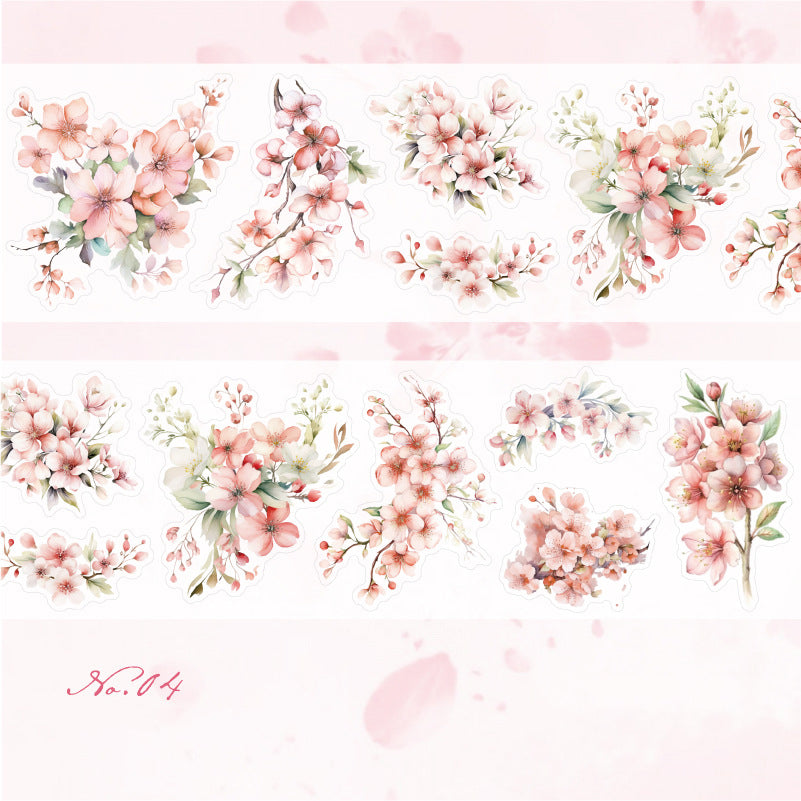 Pre-Cut Cherry Blossom Season Tape