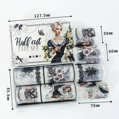 Pre-Cut Girls Tape Set-F