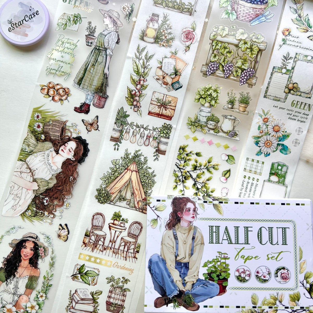 Pre-Cut My Garden Tape Set