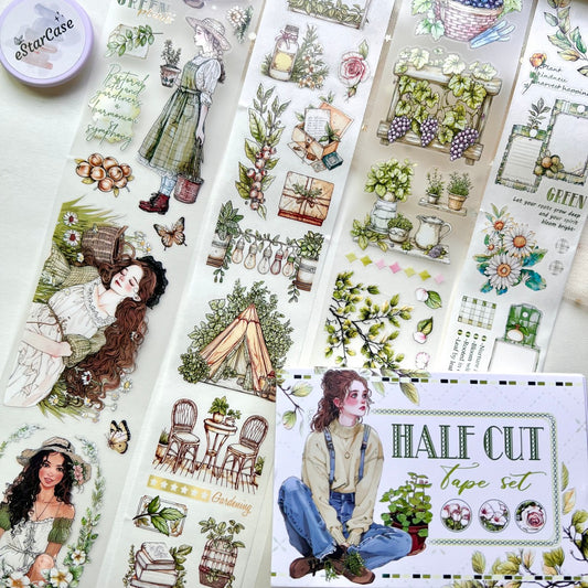 Pre-Cut My Garden Tape Set