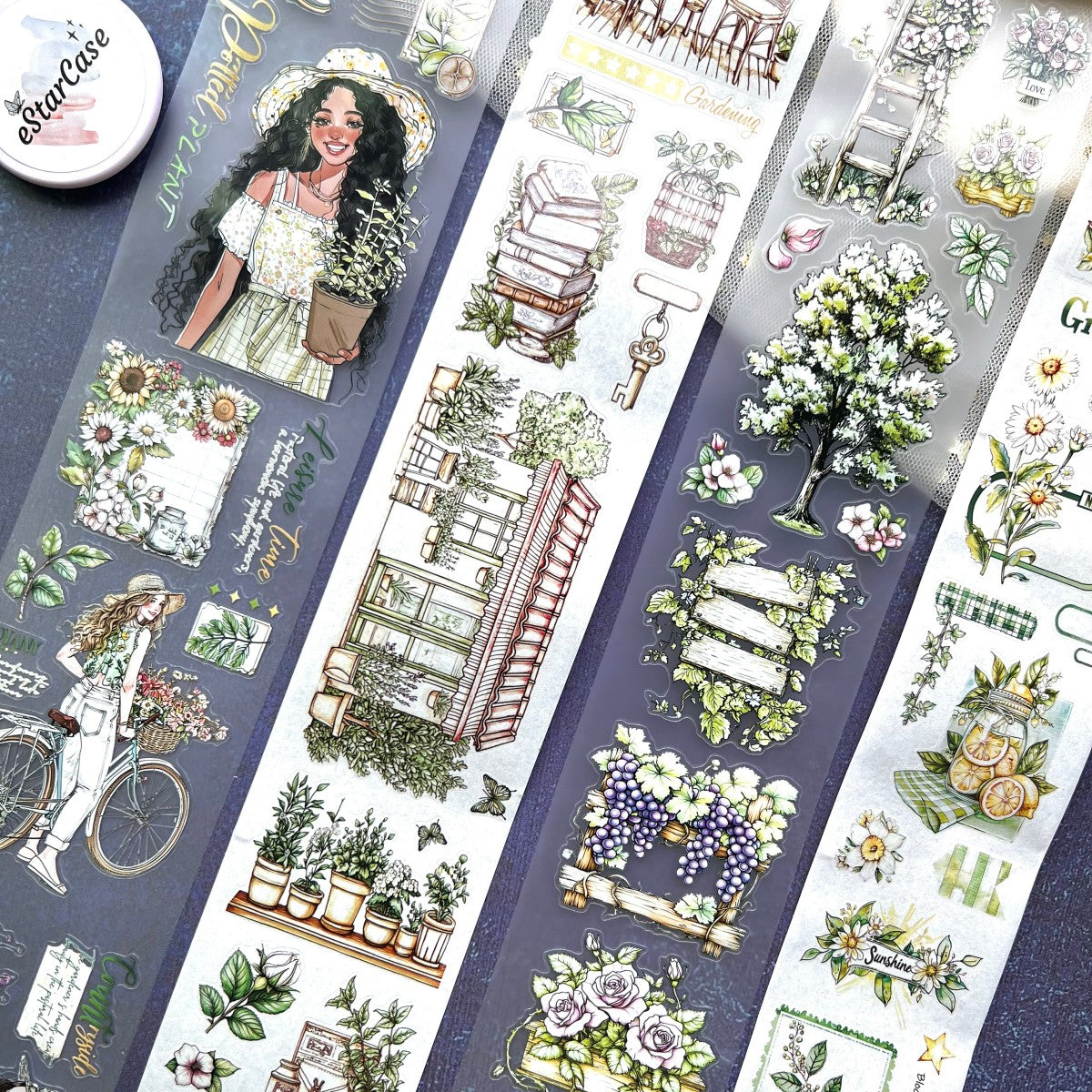 Pre-Cut My Garden Tape Set