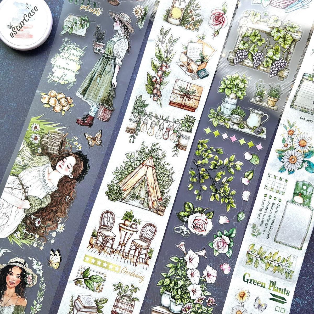 Pre-Cut My Garden Tape Set