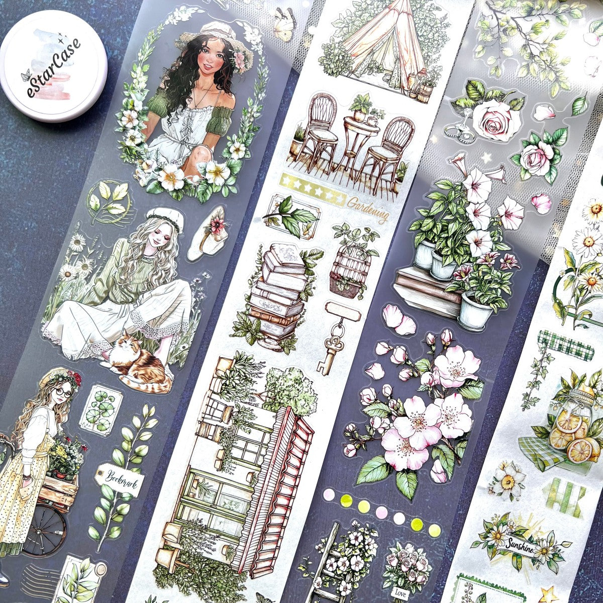 Pre-Cut My Garden Tape Set