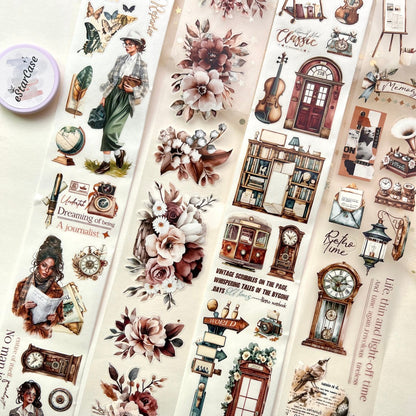 Pre-Cut Retro Era Tape Set