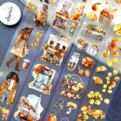 Pre-Cut Warm Autumn Tape Set