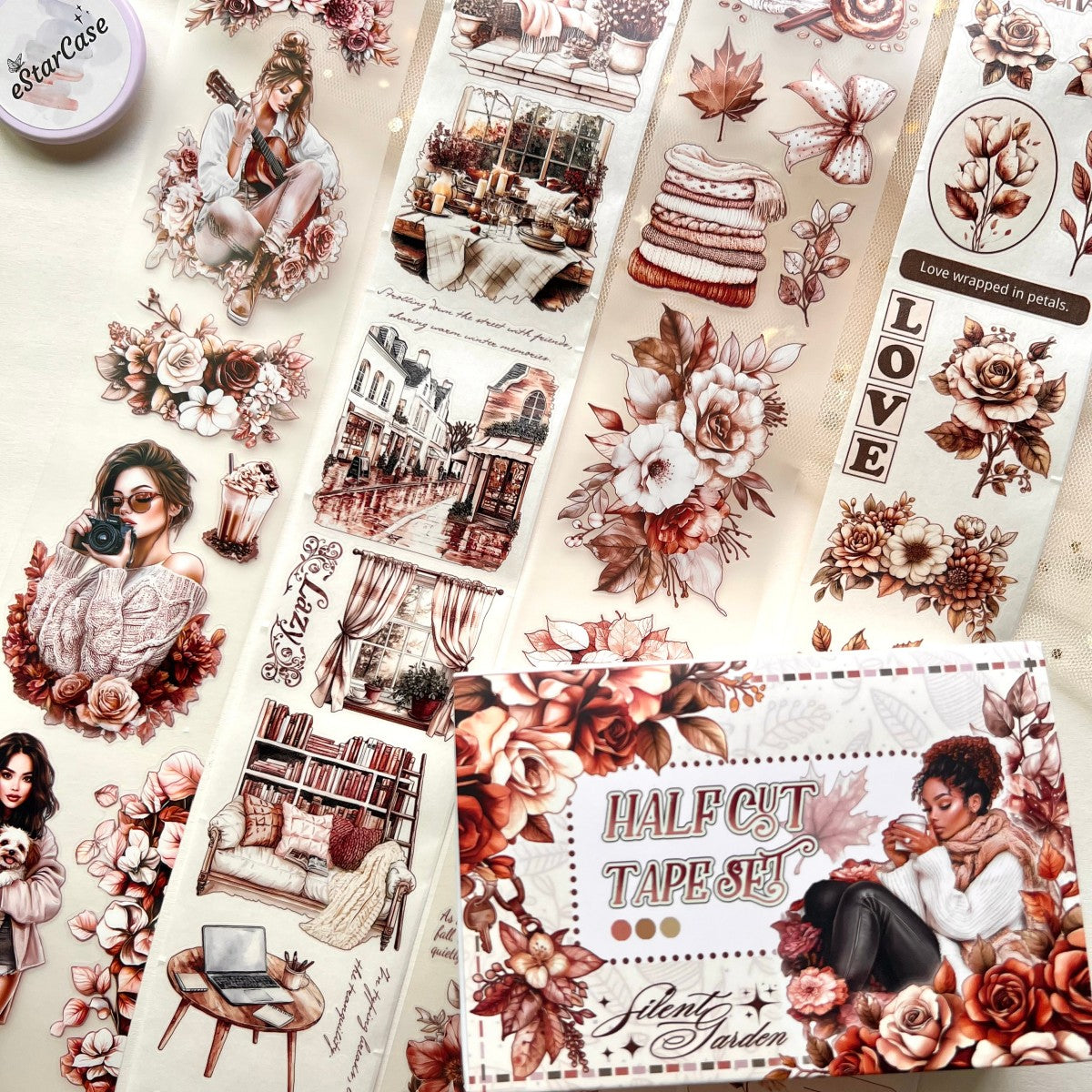 Pre-Cut Warm Home Tape Set