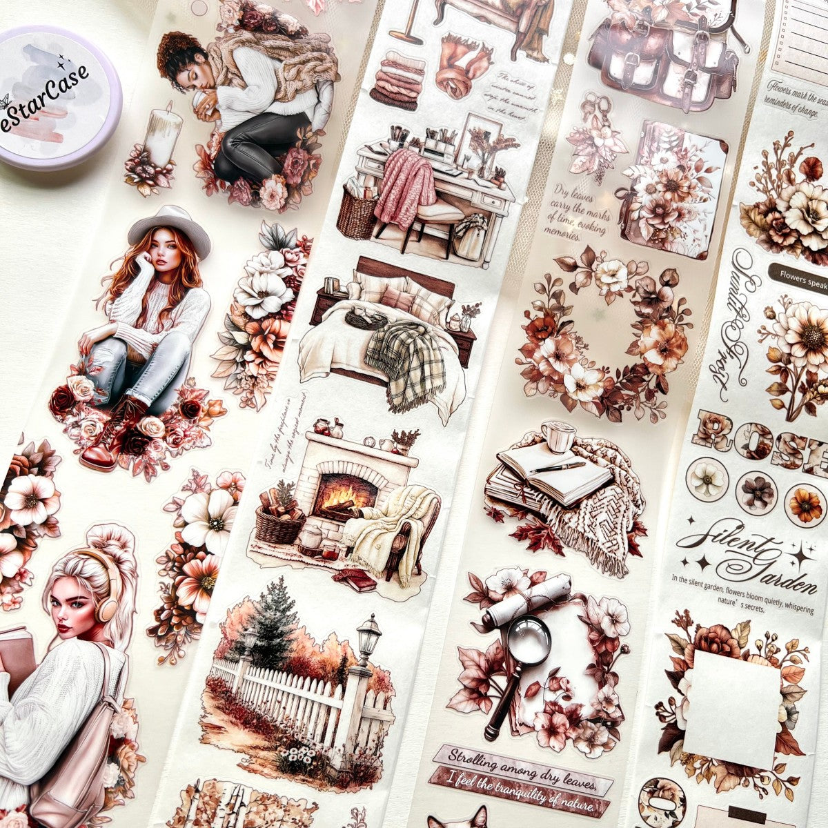 Pre-Cut Warm Home Tape Set