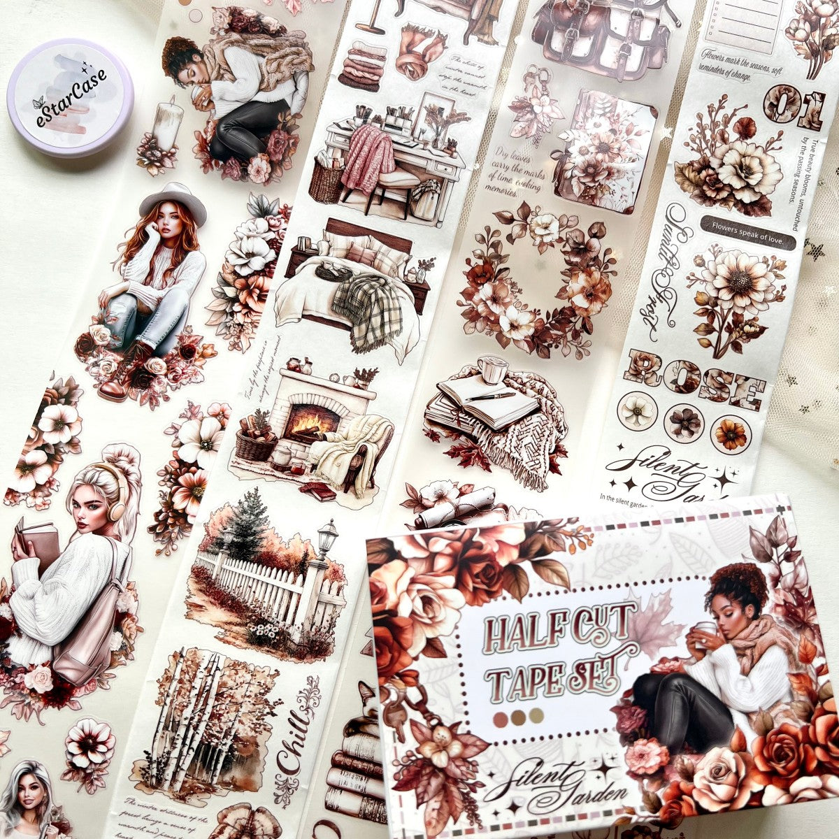 Pre-Cut Warm Home Tape Set