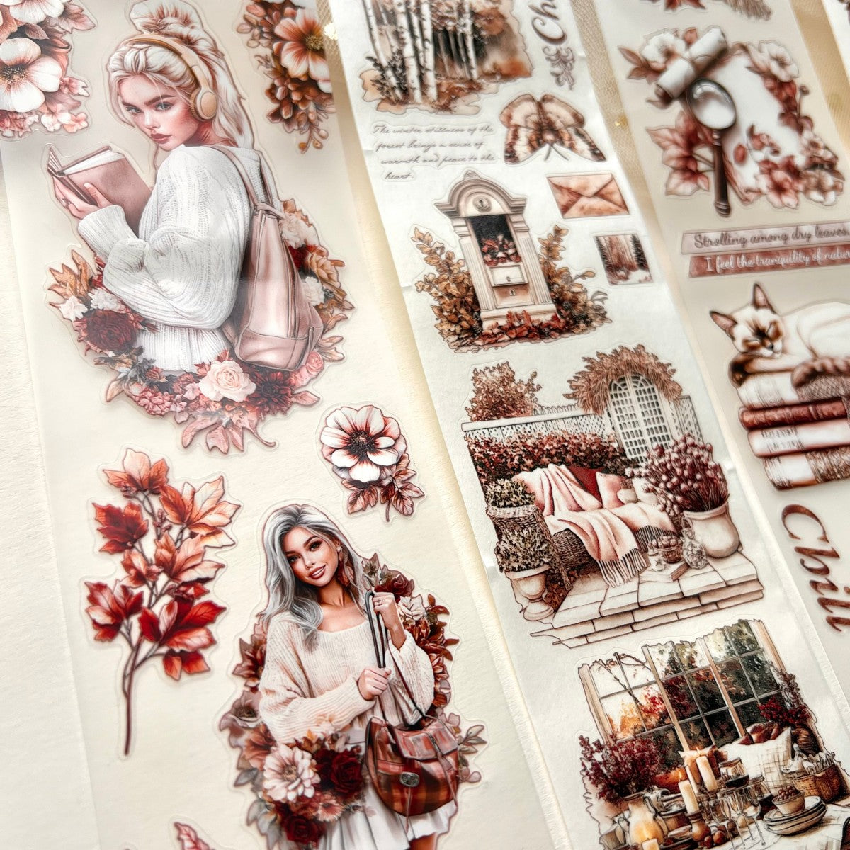 Pre-Cut Warm Home Tape Set