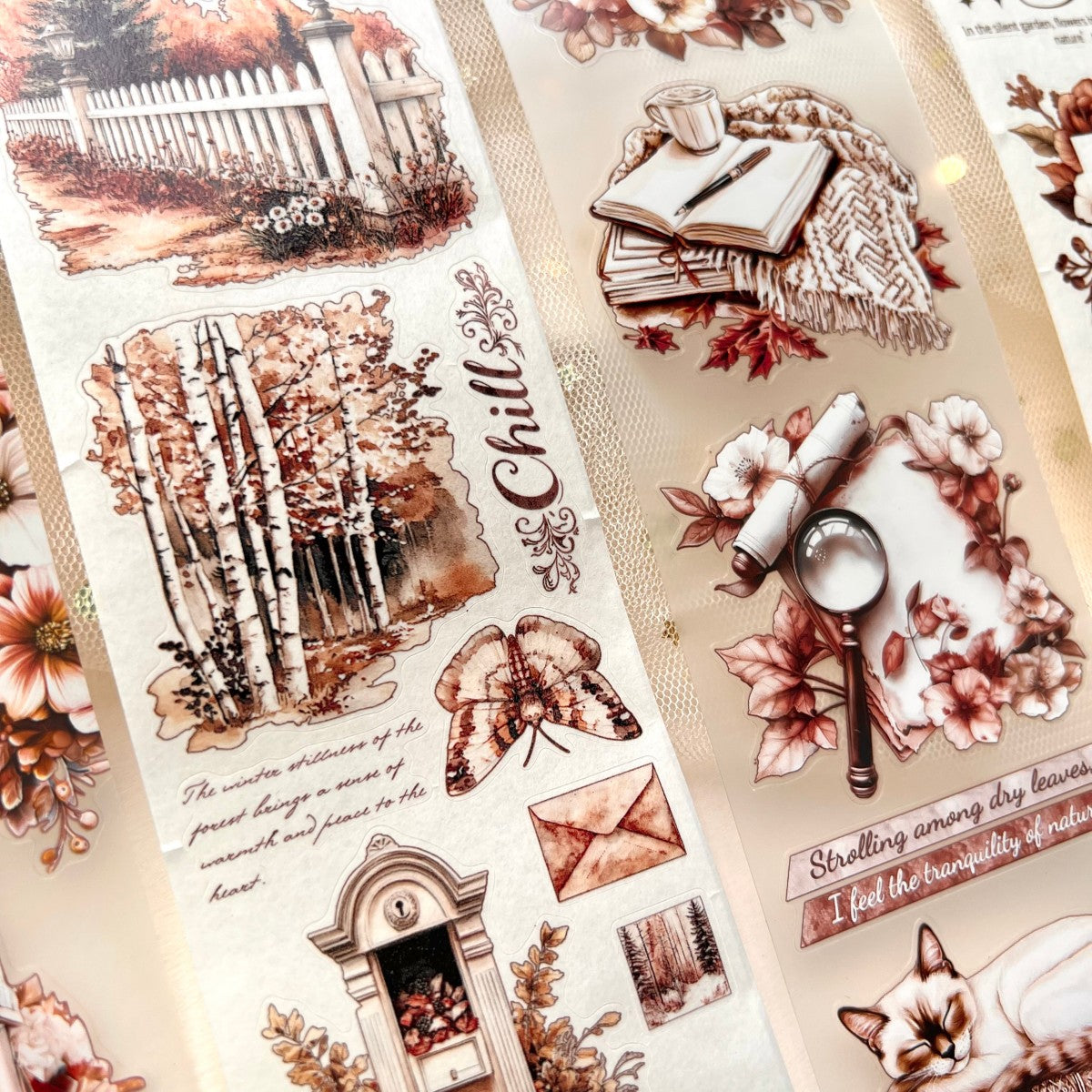 Pre-Cut Warm Home Tape Set