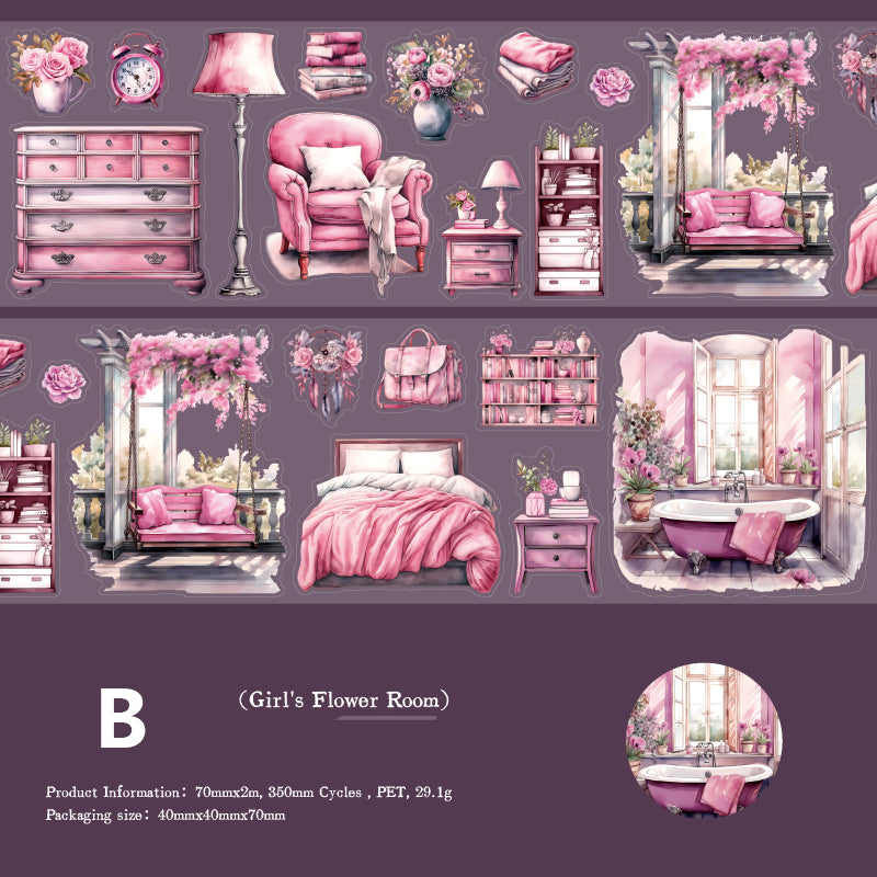 Pre-cut Bright Day Tape