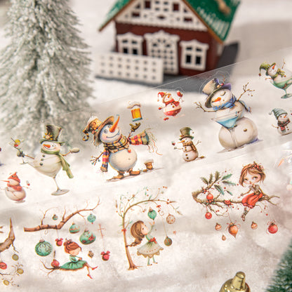 Pre-cut Christmas Night Tape