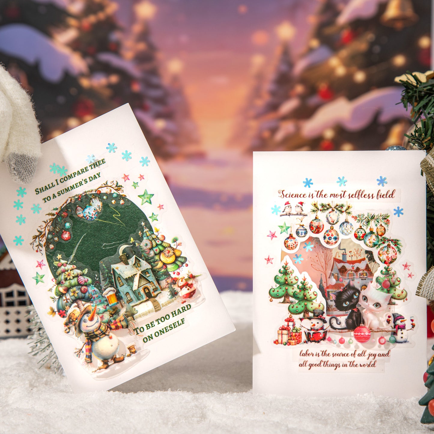 Pre-cut Christmas Night Tape