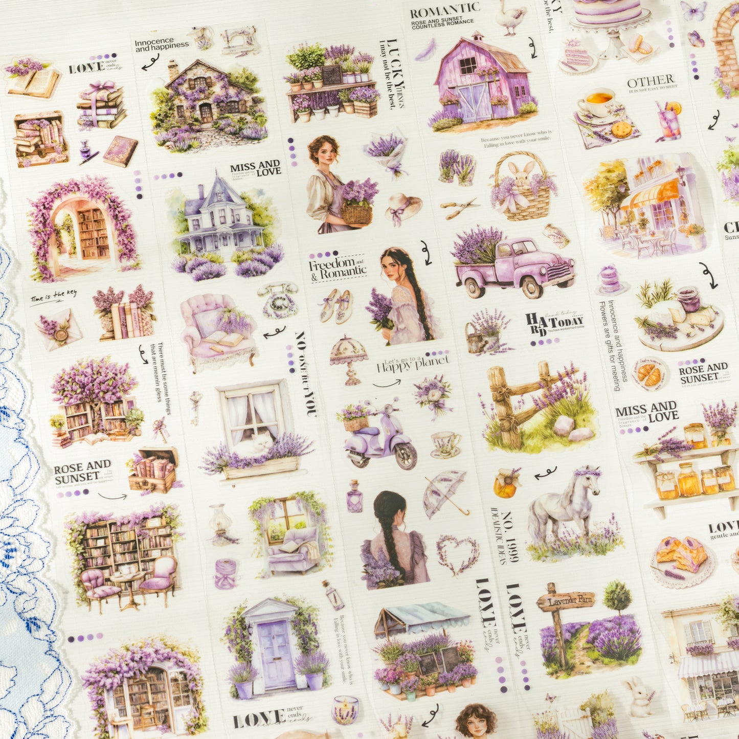 Pre-cut Colors Provence Tape