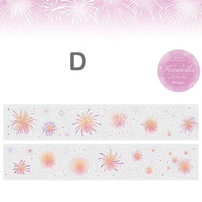 Pre-cut Fireworks Tape