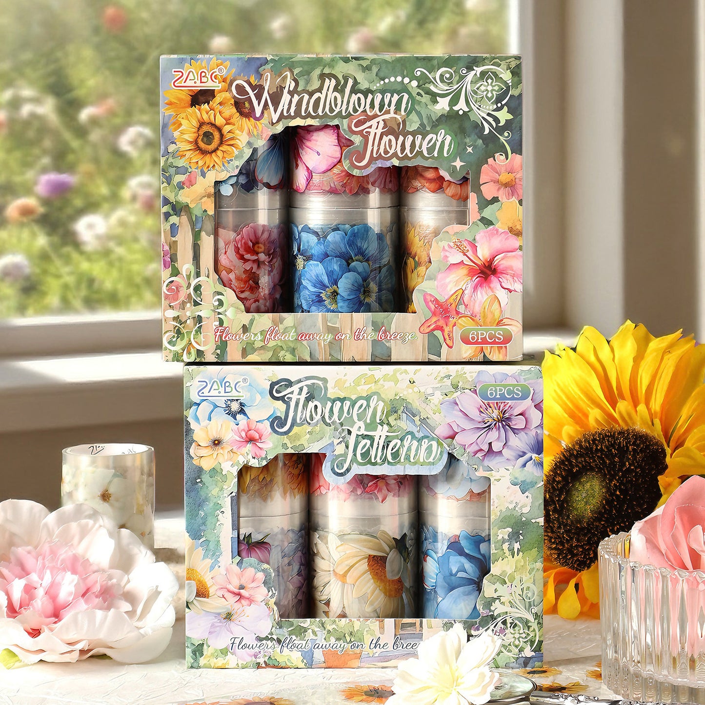 Pre-cut Flower Tape Set