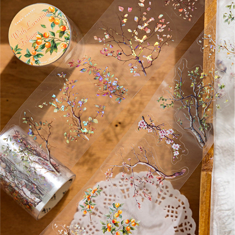 Pre-cut Mountain Wild Flower Branches Tape