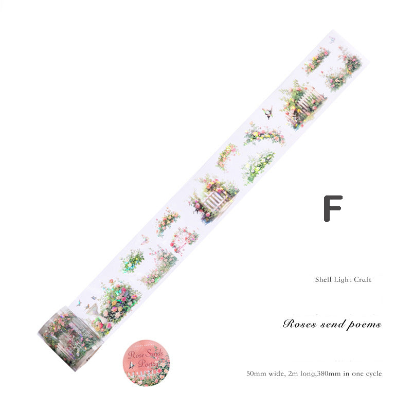 Pre-cut Mountain Wild Flower Branches Tape