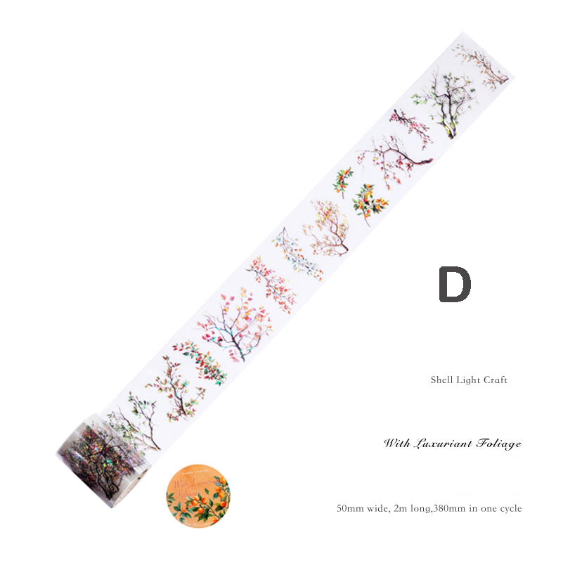 Pre-cut Mountain Wild Flower Branches Tape