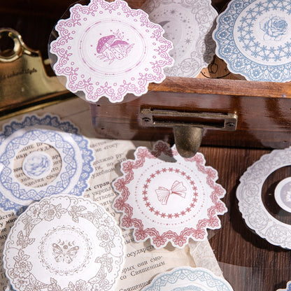 Pre-cut Retro Lace Border Tape