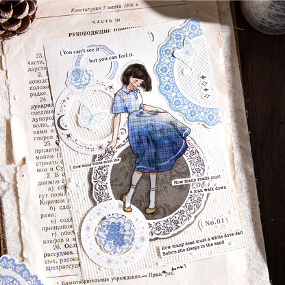 Pre-cut Retro Lace Border Tape