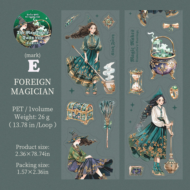 Pre-cut The Magician's Daily Life Tape