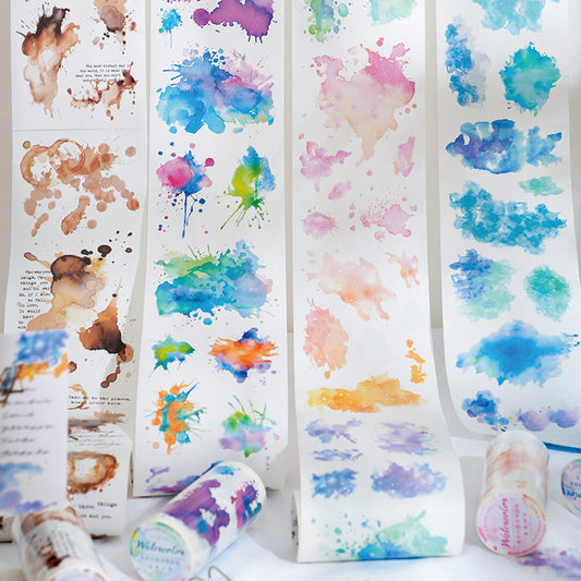 Pre-cut Watercolor Fantasy Tape