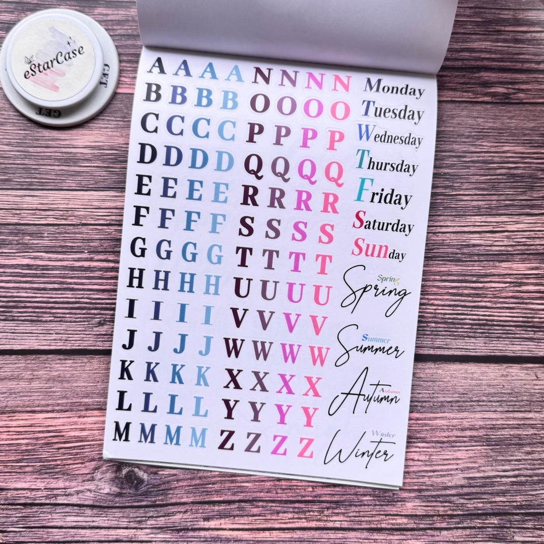 Pretty Planner Sticker Book