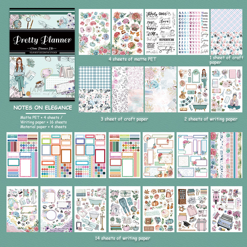 Pretty Planner Sticker Book