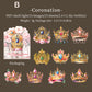 Princess Diaries Stickers 10pcs