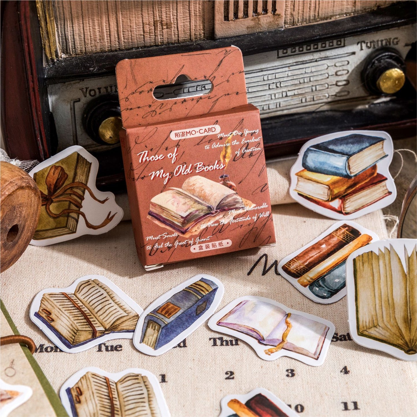 Private Book Collection Stickers 46pcs