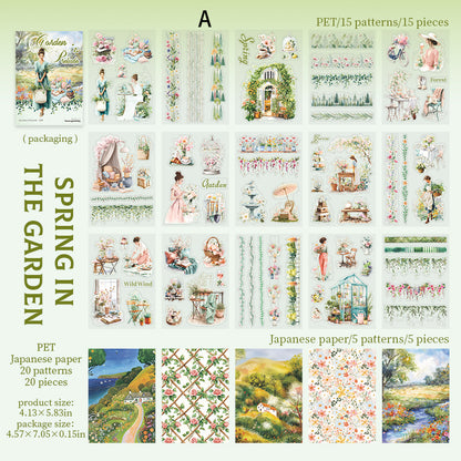 Prologue to The Garden Sticker 20pcs