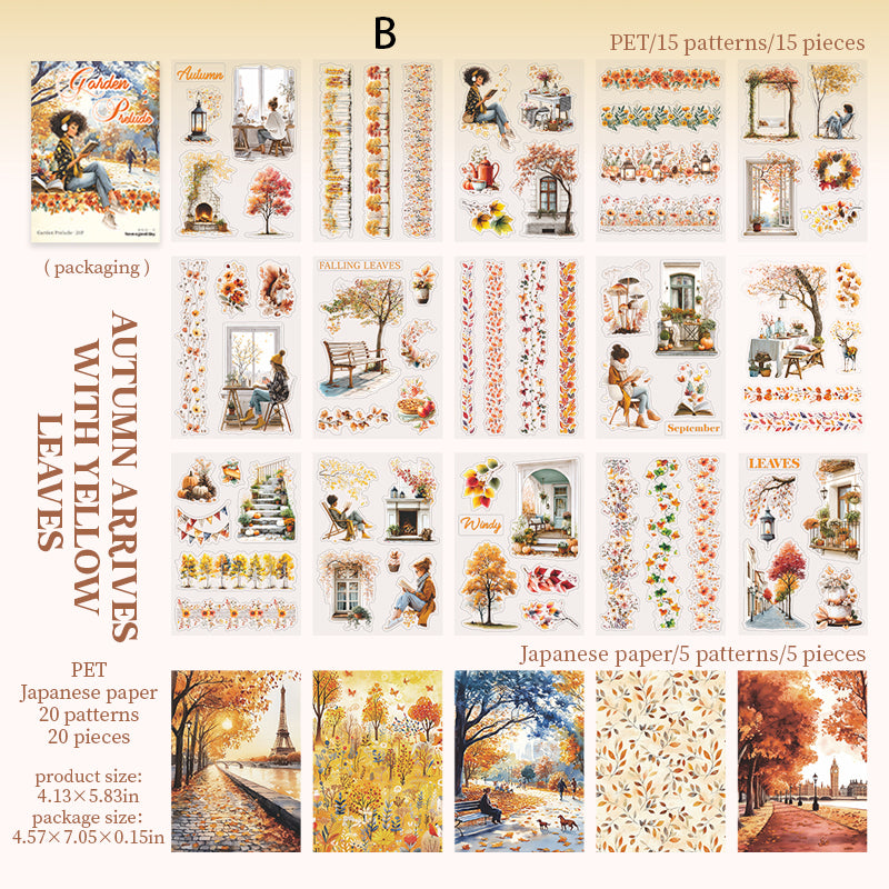 Prologue to The Garden Sticker 20pcs