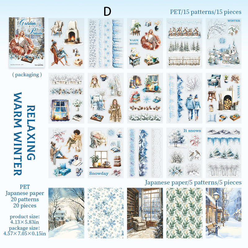 Prologue to The Garden Sticker 20pcs