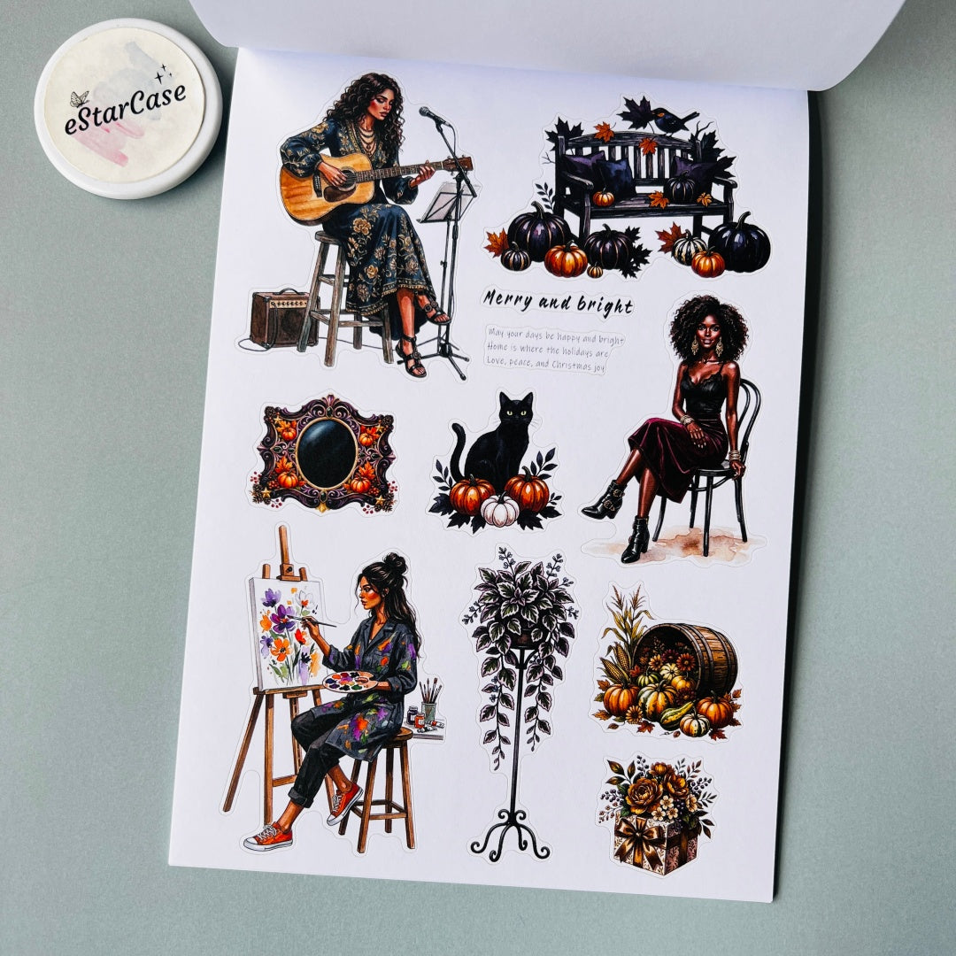 Pumkin and Spellbound Sticker Book