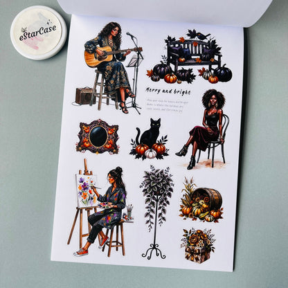 Pumkin and Spellbound Sticker Book