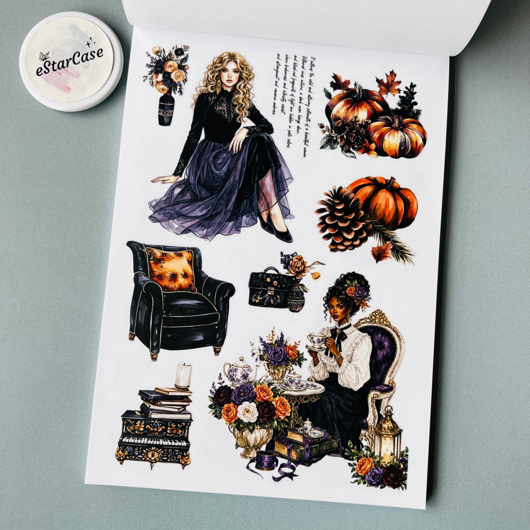 Pumkin and Spellbound Sticker Book