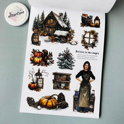 Pumkin and Spellbound Sticker Book