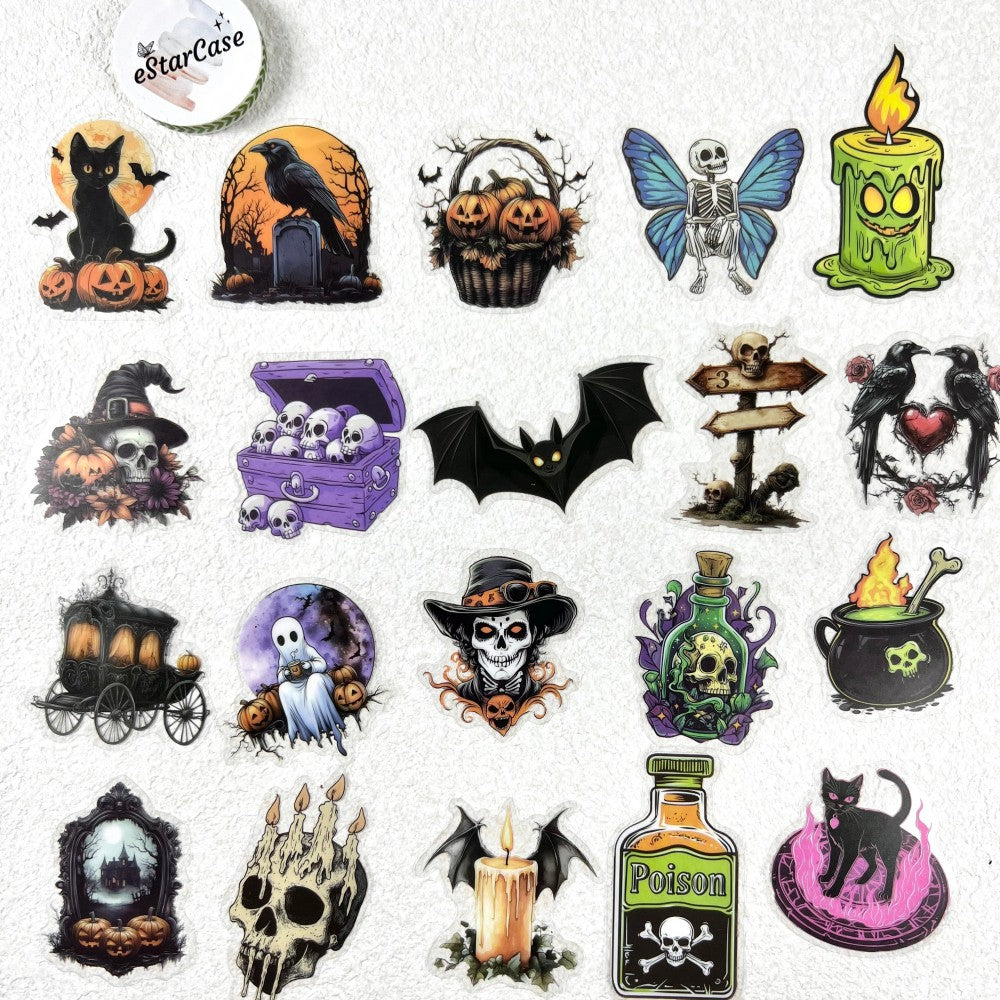 Pumpkin Curse Sticker 50PCS