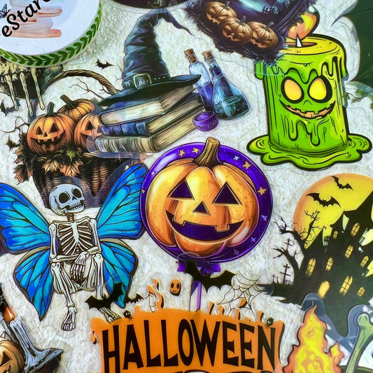Pumpkin Curse Sticker 50PCS